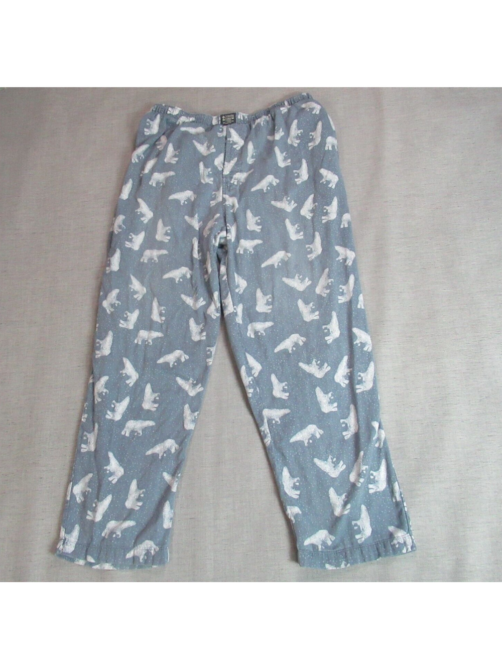 Columbia Sportswear Pajama Pants Mens Large Blue Polar Bear Christmas Winter